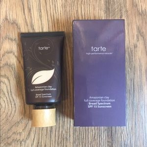 Tarte Amazonian Clay Foundation.  Fair Sand.